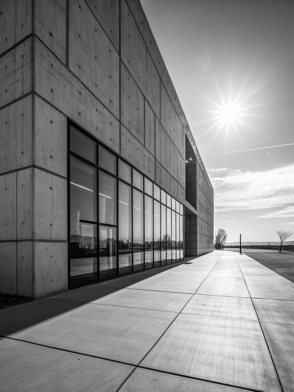 Modern architectural detail representing structured estate planning